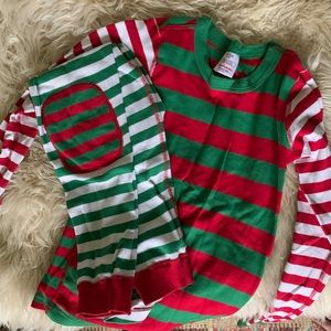 Hanna Andersson Holiday Stripe Pajama Set
